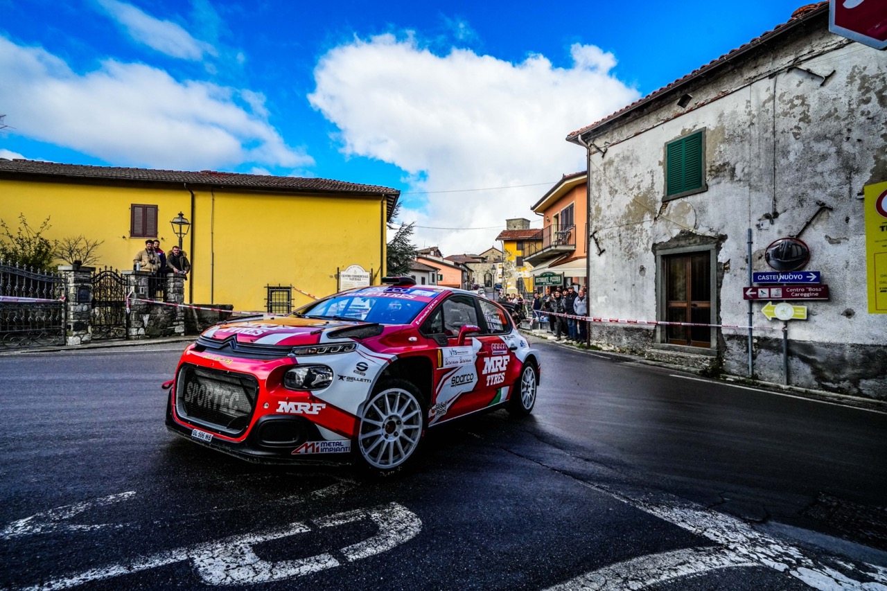 Al Rally Il Ciocco grande spettacolo di Paolo Andreucci e Rudy Briani